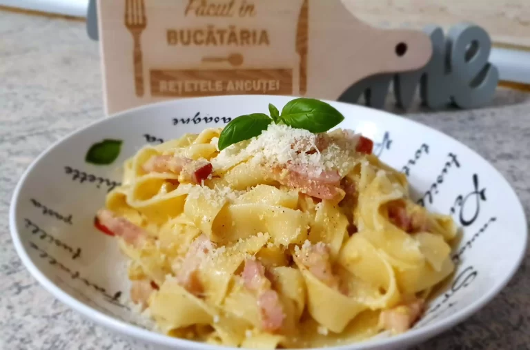 Retete Internationale 26 Paste carbonara reteta originala
